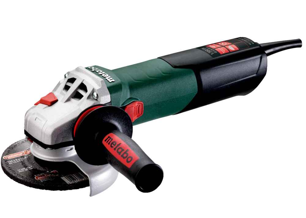 Metabo W 17-125 Quick, Winkelschleifer, Sanftanlauf, Wiederanlaufschutz